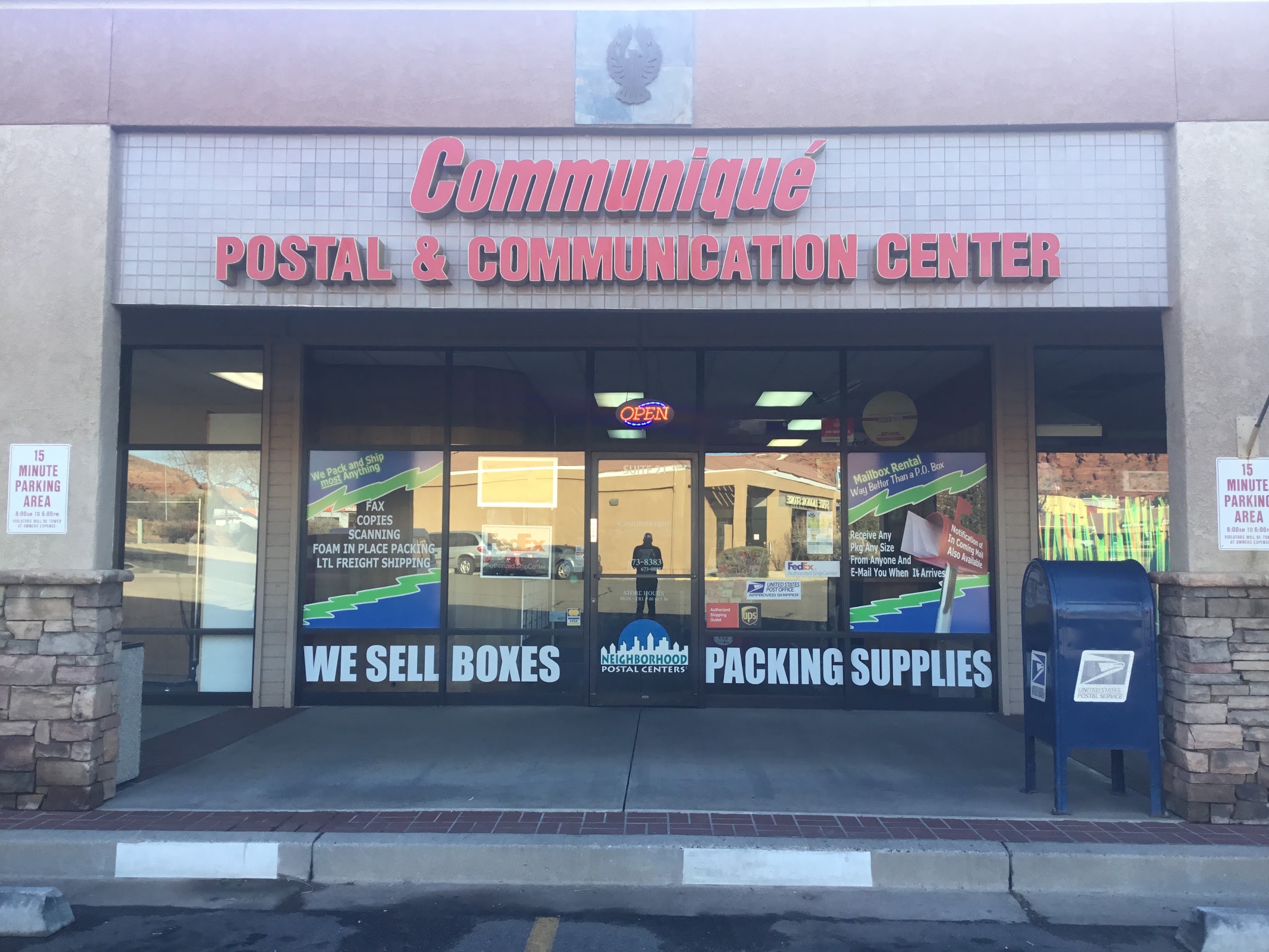 Communique Postal in St. George